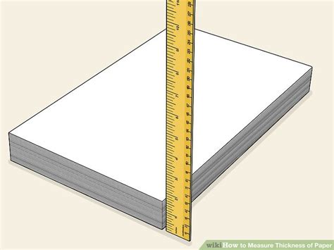 measure of paper thickness|thickness of one sheet paper.